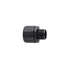 HELLERMANNTYTON - Racor recto poliamida IP66 HG10-S-M12 negro