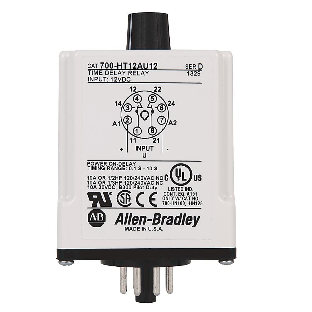 ROCKWELL - Relé de temporización 700-HT12BA2 240V
