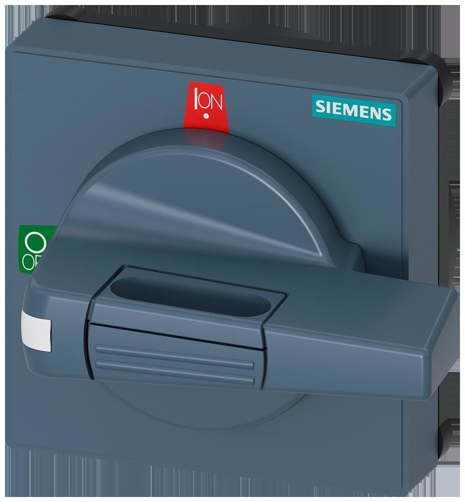 SIEMENS - Maneta de puerta estándar con iluminación tamaño 75x75, eje 8x8, test 0-I, 45mm