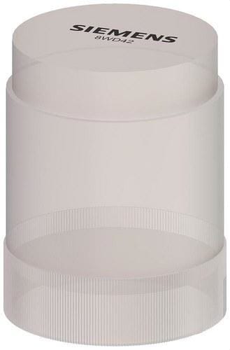 SIEMENS - Elemento columna señalización óptico 24V AC/DC led transparente
