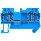 SIEMENS - Borne paso conexión resorte 0,5-4mm² 6,2mm azul
