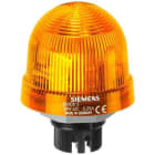 SIEMENS - Lámpara señalización AC/DC 24V amarillo luz giratorio led