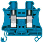 SIEMENS - Borne paso con conexión tornillo 2,5mm² 5,2mm azul