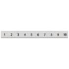 SIEMENS - Plaquita con inscripción horizontal 11-20 62mm plano