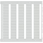 SIEMENS - Etiqueta V ACía frente ancho 4,2mm frontal