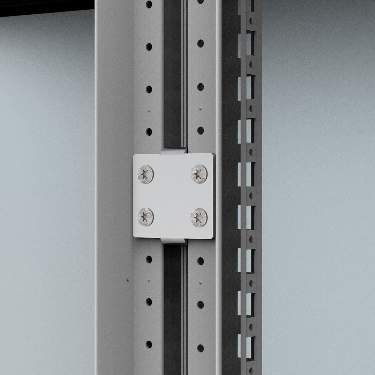 NVENT HOFFMAN - Kit uniones exteriores 3mm galvanizado (6u)