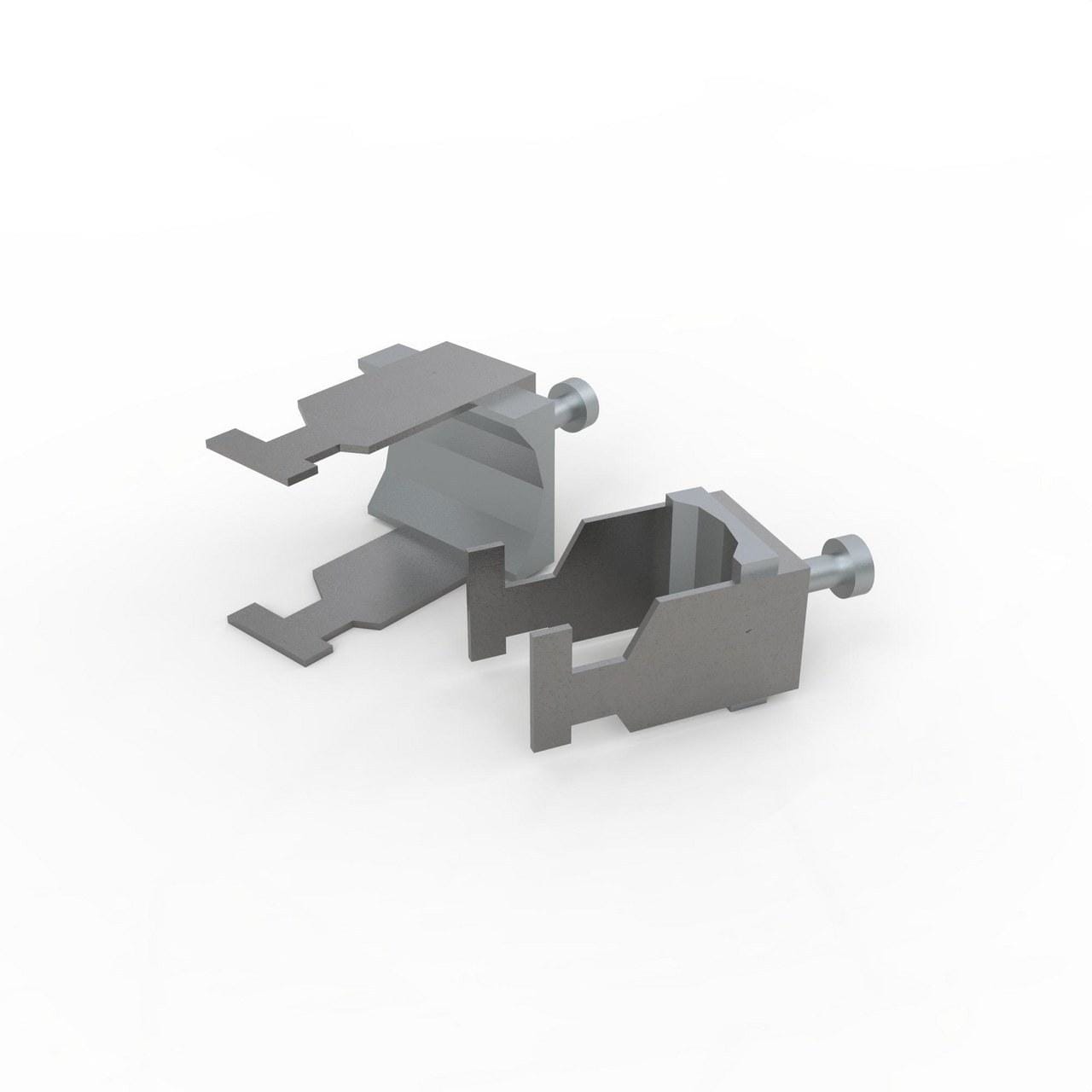 NVENT HOFFMAN - Juego de bridas para cables de 26-30mm galvanizado para uso con CAB/CABP (25u)