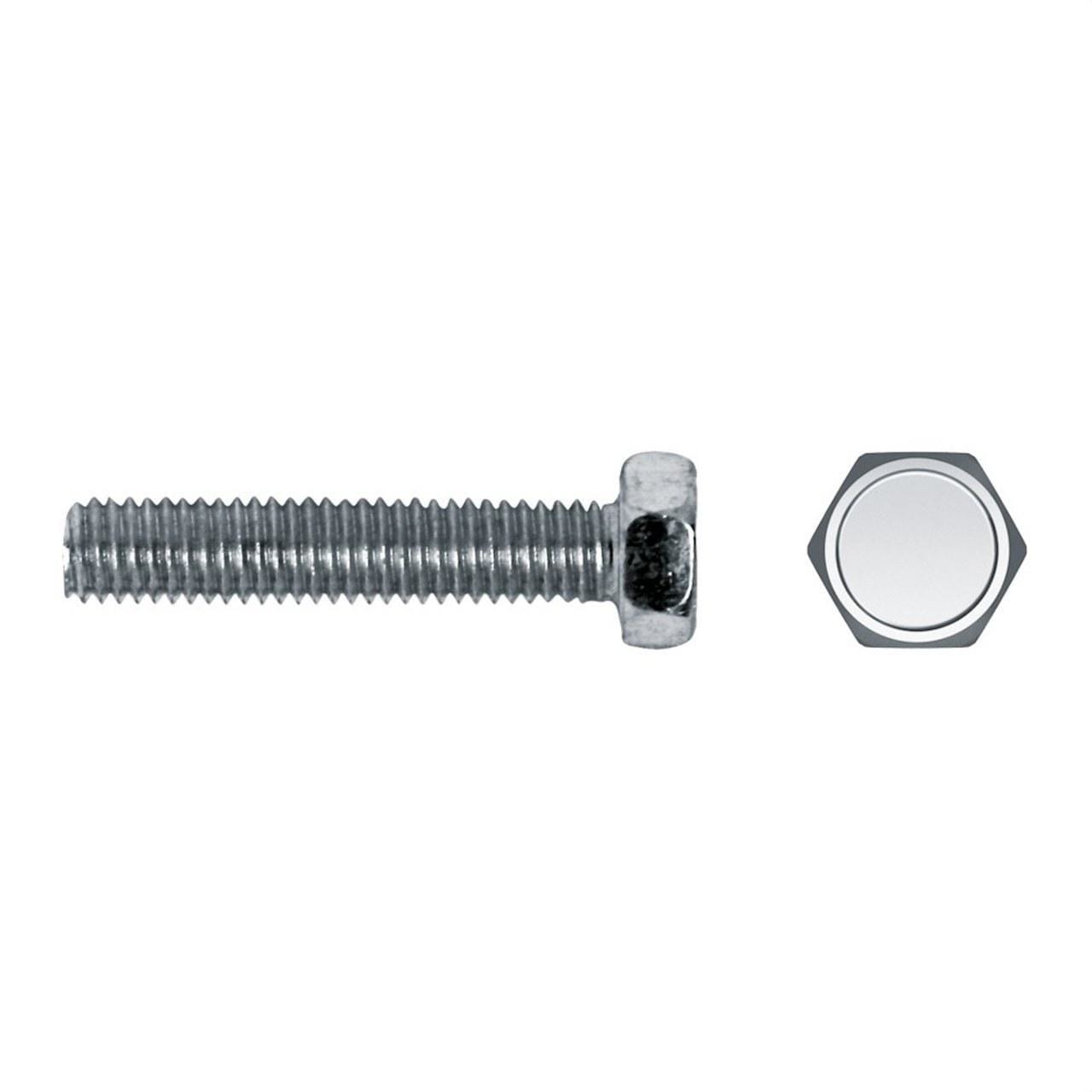 APOLO - TORNILLO HEXAGONAL DIN933 4.8 M4x15mm CINCADO