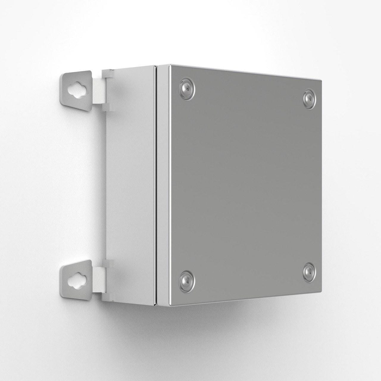 NVENT HOFFMAN - Juego soportes fijación mural 3mm acero inoxidable 316