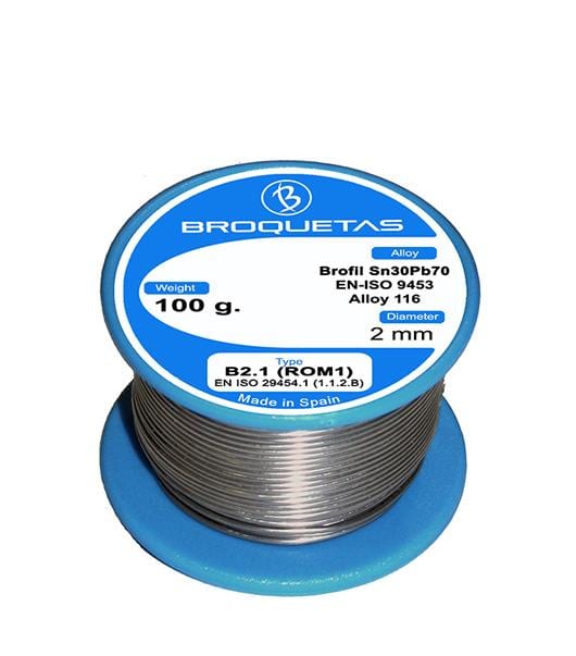 BROQUETAS - BROFIL SN+AG 3,5 2MM CARRETE 250 GR.