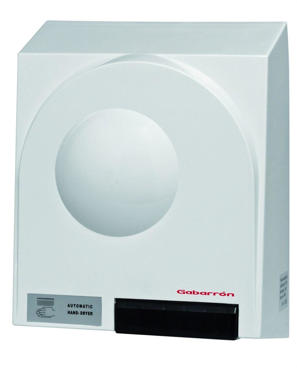 GABARRON - Secamanos electrónico SM18P 800W en blanco