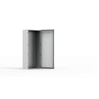 NVENT HOFFMAN - Armario autoportante MKS 2000x800x400 con 1 puerta con placa acero dulce RAL7035