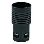 ERMA - Racor reductor RQGR AD13,0/21,2 IP68 poliamida negro
