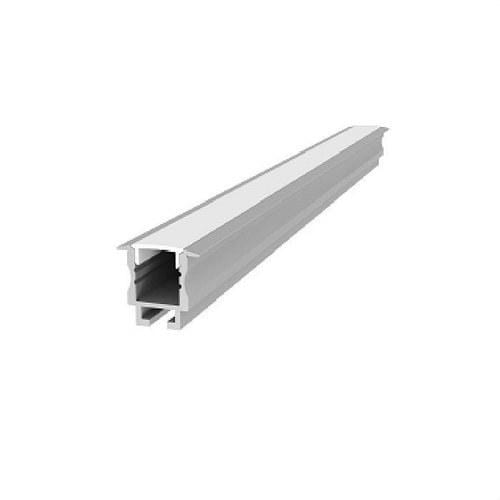 BLUELED - Perfil aluminio 25x20mm empotrar guia muelle