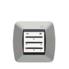 EGI - Mando 2 canales 5W 1-8 altavoz aviso blanco