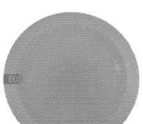 EGI - Altavoz HQ 5" metálico 100V 6W rejilla metálico blanco