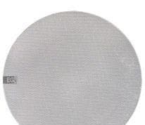 EGI - Altavoz 8" HiFi 20W 4Ohm rejilla metálica blanco  muelle