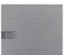 EGI - Altavoz 3" cuadrado HQ 7W 6Ohm rejilla metálica blanco