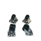 EGI - Conjunto 4 ruedas para rack