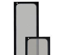 EGI - Puerta frontal con cerradura modular negro (16 unidades)