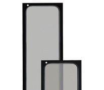 EGI - Puerta frontal con cerradura modular negro (20 unidades)