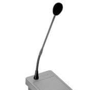 EGI - Base preamplificador flexo micrófono gris plata