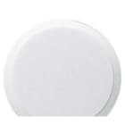 EGI - Altavoz 5" plástico 100V 6-3W ABS rejilla metálica blanco