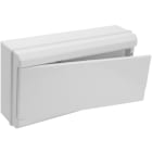 SOLERA - CAJA DE DISTRIBUCIÓN DE SUPERFICIE PARA 12 ELEMENTOS + 4 PRECINTABLES.