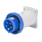 GEWISS - Clavija fija de empotrar conexionado de tornillo 2P+T 32A 200-250V 50-60Hz 6h azul IP67