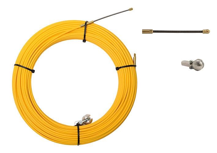 ANGUILA - Pasacables Int. Fibra Autoen. 9mm 40m