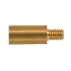 ANGUILA - Terminal Rosca Laton para Fibra Ø4.5mm Ø8mm M5
