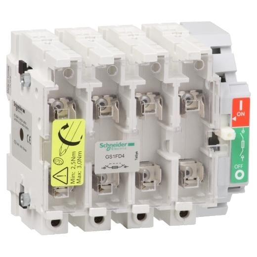 APC by Schneider Electric - Interruptores-seccionadores porta-fusíveis TeSys GS - 4P 14X51 50A