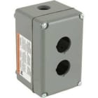 Schneider Electric - Caja aluminio 2 taladros diámetro 30mm