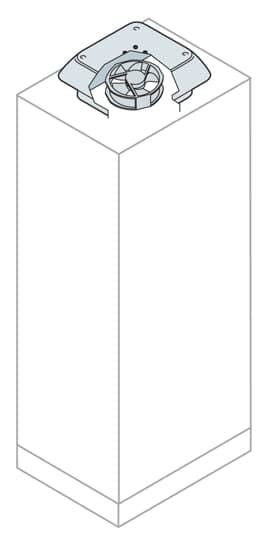 ABB - Campana ventilación 375x295x119mm 230V