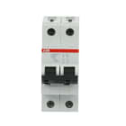 ABB - Interruptor magnetotérmico S202M-D 16A bipolar con 2 módulos
