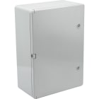 SOLERA - Armario estanco termoplástico puerta lisa 350x500x190mm con placa metálica