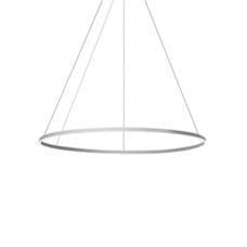 LEDS-C4 - Luminaria superficie Circular Downward Light 4000K DALI 45.6W negro 648xLED