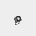 LEDS-C4 - Proyector IP65 CUBE Pro 1 led 5W 3000K gris urbano 439lm