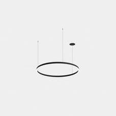 LEDS-C4 - Luminaria colgante CIRCULAR 864xLED 63,5W negro mate