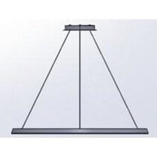 LEDS-C4 - Luminaria superficie Circular Outward Light 4000K DALI 45.6W negro 648xLED
