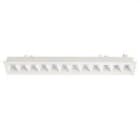 LEDS-C4 - Empotrable techo con marco BENTO 12xled 25,2W 34º 3000K blanco blanco