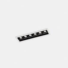 LEDS-C4 - Empotrable de techo 90-6680-14-60 BENTO 6xLED 12,2 blanco negro