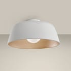 LEDS-C4 - Plafón MISO 433mm E27 40W blanco oro