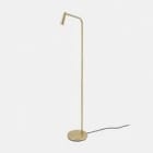 LEDS-C4 - Luminaria pie de salón GAMMA LED 3,2W 2700K oro 319lm