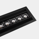 LEDS-C4 - Downlight BENTO 6 LEDS 12,2W 3000K CRI90 48 negro IP20 802lm