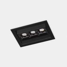 LEDS-C4 - Downlight BENTO 3 LEDS 6,1W 4000K CRI90 41,3 negro IP20 514lm