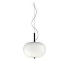 LEDS-C4 - Luminaria colgante ILARGI 8xled 8.5W blanco madera oscura