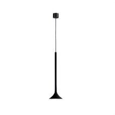 LEDS-C4 - Luminaria colgante ALIVE 1xled 6.9W 2700K negro sin cristal