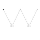 LEDS-C4 - Luminaria colgante 00-7401 ATTIC 3xE27 23 blanco mate