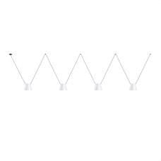 LEDS-C4 - Luminaria colgante 00-7403 ATTIC 4xE27 23 blanco mate